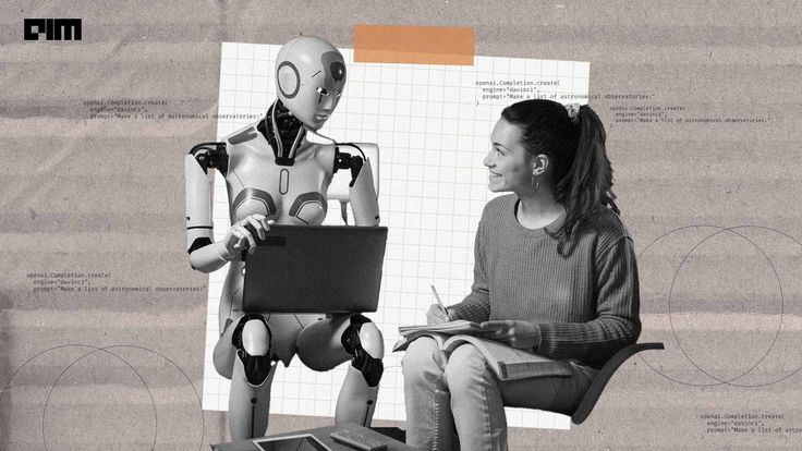 Students and AI working together